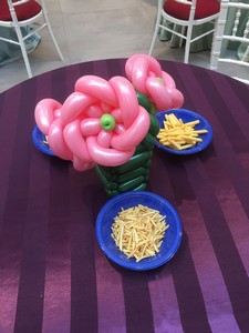 balloon model flowers