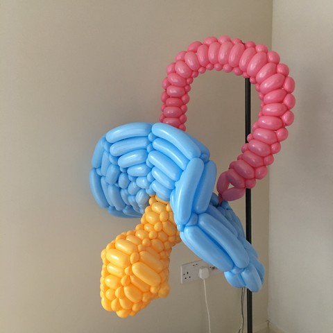 balloon model pacifier