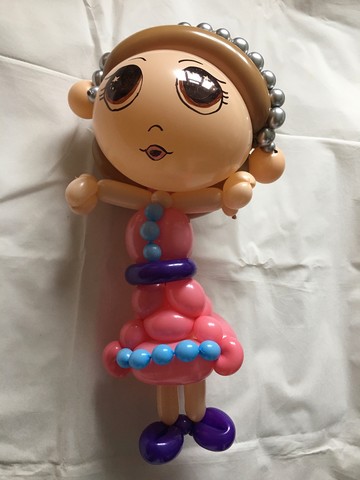 balloon model doll