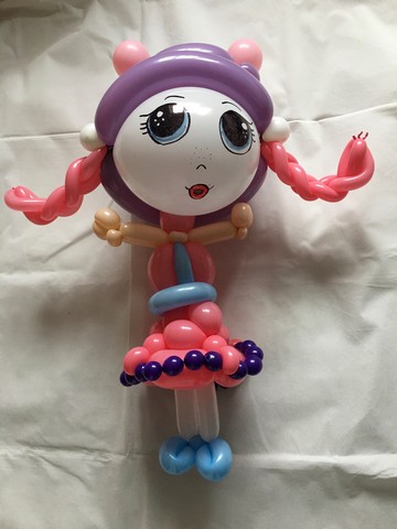 balloon model doll