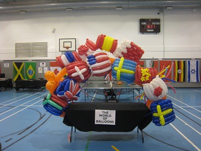 balloon flags of the world
