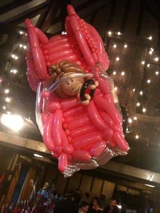 balloon model cadillac
