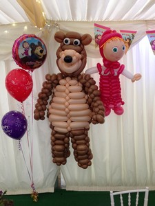 balloon masha and the bear