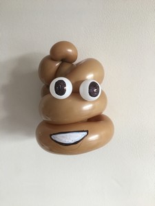 balloon emoji poo