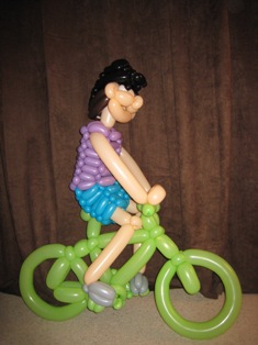 balloon bicycle