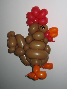 balloon chicken