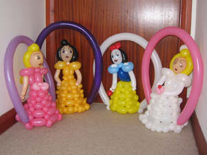 balloon princesses