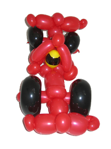 balloon formula 1 car