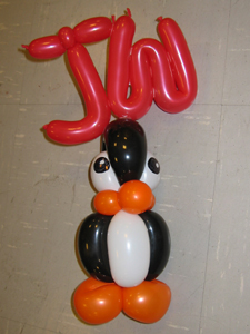 balloon penguin