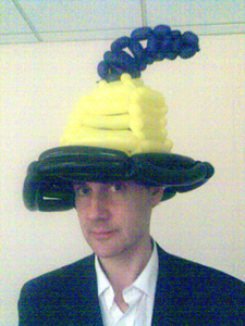 balloon wizard hat