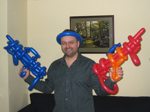 balloon machine guns