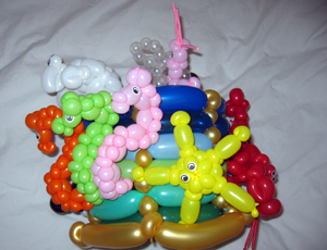 balloon seahorses