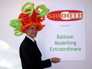 balloon spiral hat