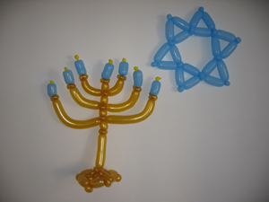 balloon star of david