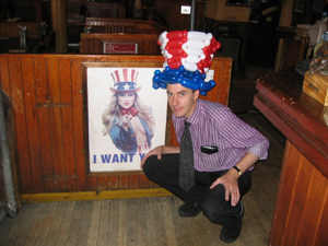 balloon uncle sam hat