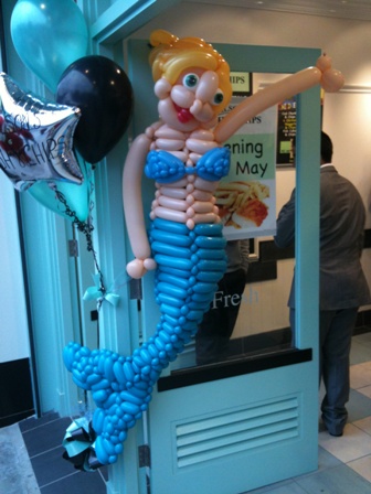 balloon mermaid