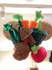 balloon model vegetables