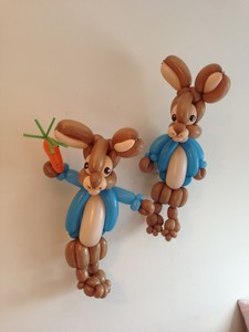 balloon model peter rabbit