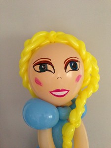 balloon model princess