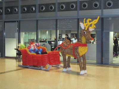 balloon model reindeer