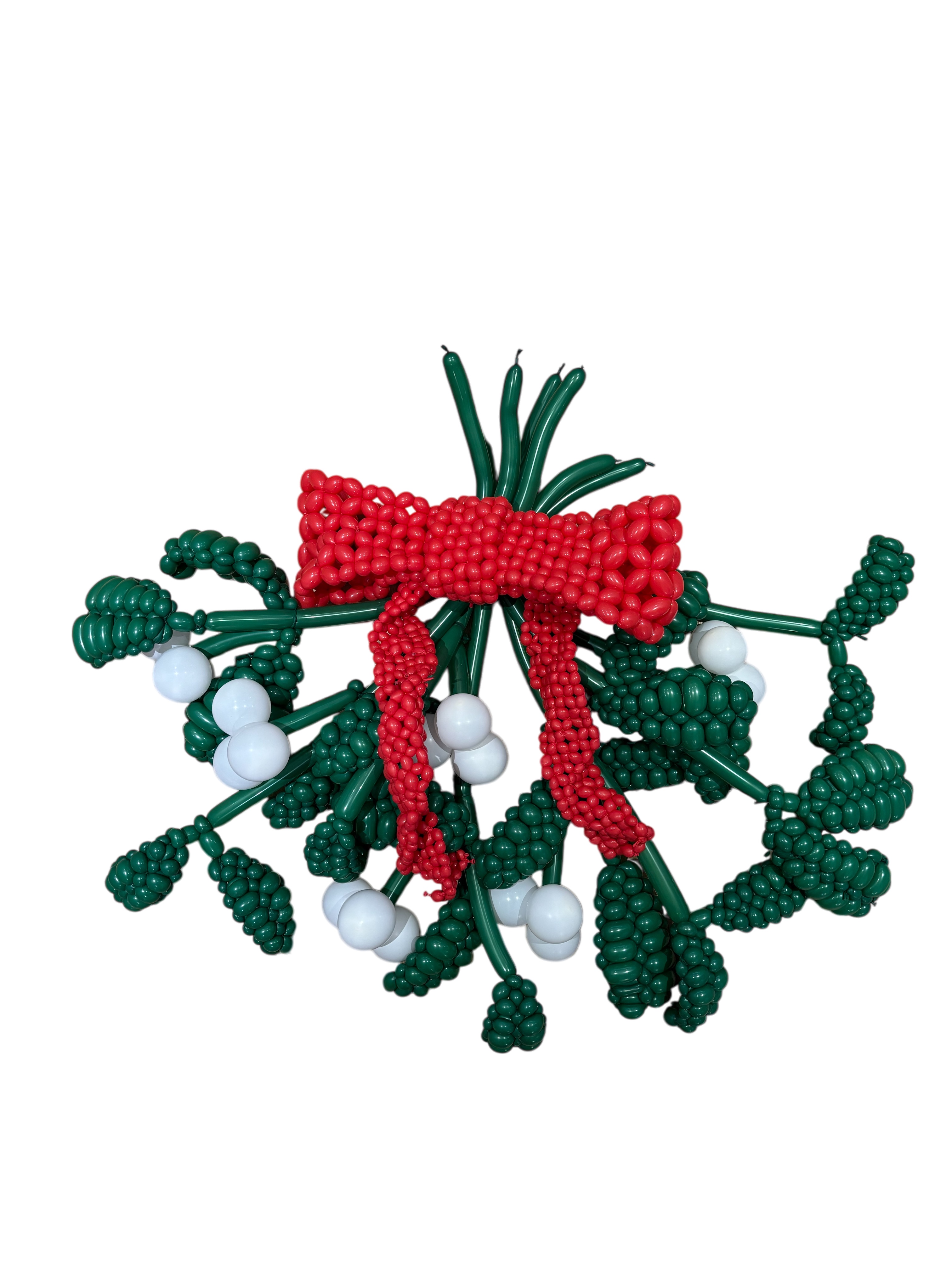 mistletoe balloon mode balloon art